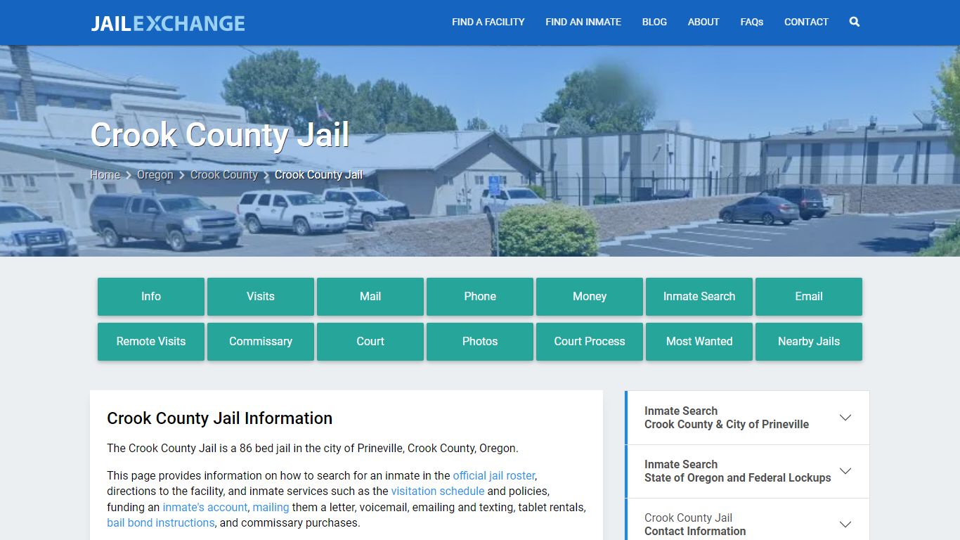 Crook County Jail, OR Inmate Search, Information - Jail Exchange